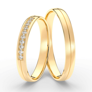 SOFIA arany női gyűrű  karikagyűrű ML65-60/D-3WYG