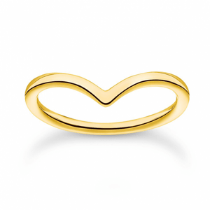 THOMAS SABO gyűrű V-shape gold  gyűrű TR2393-413-39