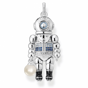 THOMAS SABO medál Diver with pearl and blue stones  medál PE933-516-7