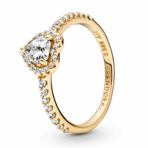 PANDORA arany Kiemelt szív gyűrű  gyűrű 159139C01