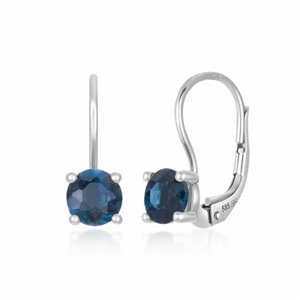 SOFIA arany fülbevaló kék topázzal  fülbevaló CK32000074855