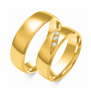 SOFIA férfi arany karikagyűrű  karikagyűrű ZSO-355MYG