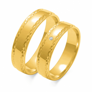 SOFIA arany női karikagyűrű  karikagyűrű ZSO-104WYG