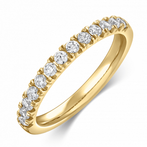 SOFIA DIAMONDS aranygyűrű gyémántokkal 0,50 ct  gyűrű BDRB00120YG