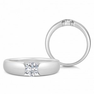 SOFIA DIAMONDS arany eljegyzési gyűrű gyémánttal 0,50 ct  gyűrű BDRB00137WG
