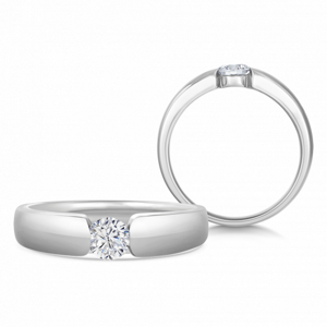 SOFIA DIAMONDS arany eljegyzési gyűrű gyémánttal 0,25 ct  gyűrű BDRB00135WG