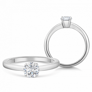 SOFIA DIAMONDS arany eljegyzési gyűrű gyémánttal 0,70 ct  gyűrű BDRB90349WG