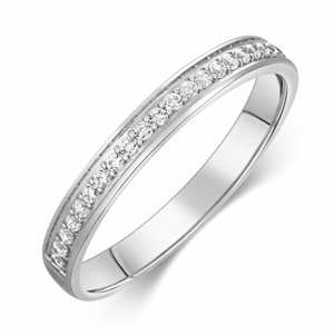 SOFIA DIAMONDS aranygyűrű gyémántokkal 0,15 ct  gyűrű BDRB00124WG