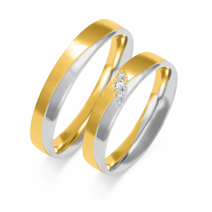 SOFIA arany női karikagyűrű  karikagyűrű ZSB-202WYG+WG
