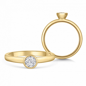 SOFIA DIAMONDS arany eljegyzési gyűrű gyémánttal  gyűrű BDRB00079YG