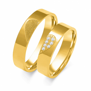 SOFIA arany férfi karikagyűrű  karikagyűrű ZSB-110MYG