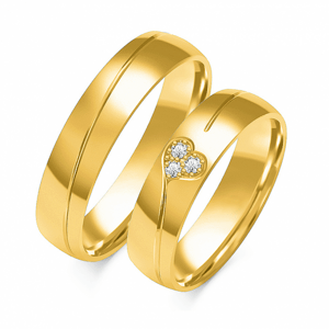 SOFIA arany női karikagyűrű  karikagyűrű ZSB-104WYG