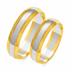 SOFIA arany női karikagyűrű  karikagyűrű ZSA-211WYG+WG