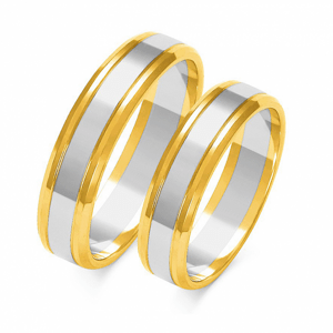 SOFIA arany férfi karikagyűrű  karikagyűrű ZSA-207MYG+WG