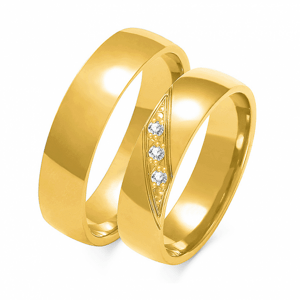 SOFIA arany férfi karikagyűrű  karikagyűrű ZSA-160MYG