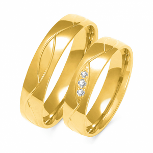 SOFIA arany női karikagyűrű  karikagyűrű ZSA-152WYG