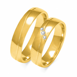 SOFIA arany női karikagyűrű  karikagyűrű ZSA-148WYG