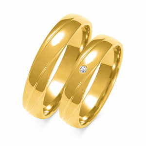 SOFIA arany férfi karikagyűrű  karikagyűrű ZSA-139MYG