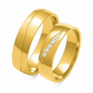 SOFIA arany női karikagyűrű  karikagyűrű ZSA-126WYG
