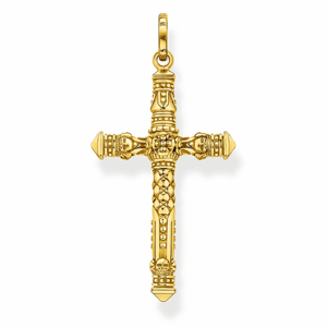THOMAS SABO medál Cross gold  medál PE912-413-39