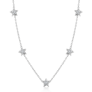 SOFIA ezüst nyaklánc csillagokkal  nyaklánc CONZB110223