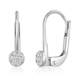 SOFIA ezüst fülbevaló cirkóniákkal  fülbevaló IS028OR1127