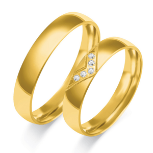 SOFIA arany női karikagyűrű  karikagyűrű ZSC-125WYG