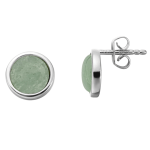 ESPRIT ezüst fülbevaló zöld kővel  fülbevaló ESER01451100