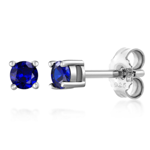 SOFIA ezüst fülbevaló kék cirkóniákkal  fülbevaló COEZA86508+COEZA86508