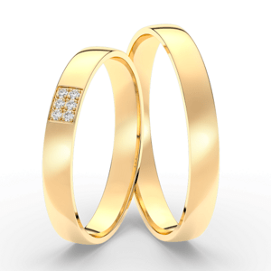SOFIA arany férfi gyűrű  karikagyűrű ML65-60/DX6-3MYG