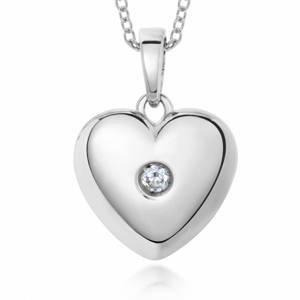 SOFIA ezüst szív medál cirkóniával  medál CK45100876109G