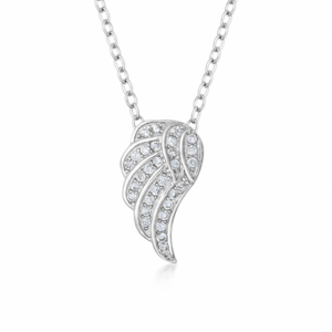 SOFIA ezüst angyalszárny nyaklánc  nyaklánc IS028CT012