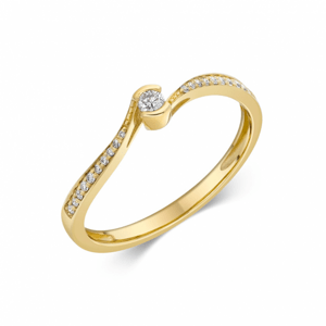 SOFIA DIAMONDS arany eljegyzési gyűrű  gyűrű CK50004481250