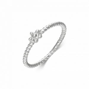 SOFIA ezüstgyűrű virággal  gyűrű AEAR3860/R