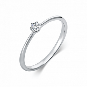 SOFIA DIAMONDS arany eljegyzési gyűrű 0,10 ct gyémánttal  gyűrű DIA1C477W4