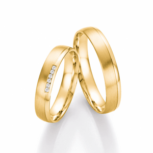 HONEYMOON arany karikagyűrűk  karikagyűrű 66/41050-040YG+66/41060-040YG