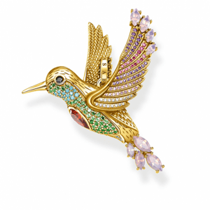 THOMAS SABO medál Colourful hummingbird gold  medál PE875-488-7