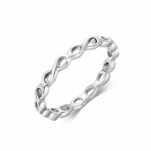 SOFIA ezüstgyűrű végtelen szimbólummal  gyűrű AEAR7032/R