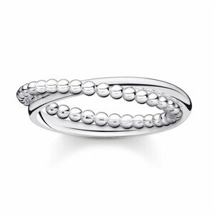 THOMAS SABO gyűrű Ring double dots silver  gyűrű TR2321-001-21