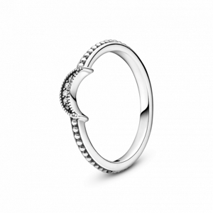 PANDORA Félhold gyöngyös gyűrű  gyűrű 199156C01
