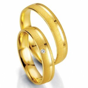BREUNING arany karikagyűrűk  karikagyűrű BR48/07003YG+BR48/07004YG