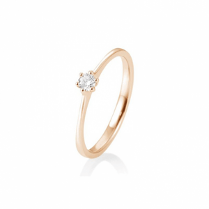 SOFIA DIAMONDS rózsaarany gyűrű 0,10 ct gyémánttal  gyűrű BE41/82144-R