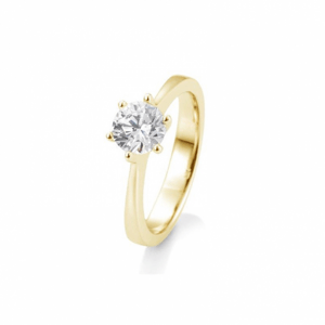 SOFIA DIAMONDS sárga arany gyűrű 0,80 ct gyémánttal  gyűrű BE41/85986-Y