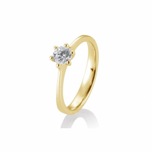 SOFIA DIAMONDS sárga arany gyűrű 0,50 ct gyémánttal  gyűrű BE41/84833-Y