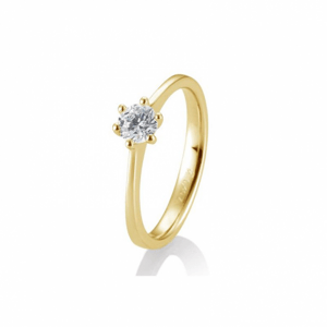 SOFIA DIAMONDS sárga arany gyűrű 0,40 ct gyémánttal  gyűrű BE41/84832-Y