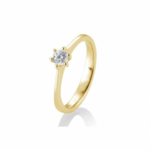 SOFIA DIAMONDS sárga arany gyűrű 0,30 ct gyémánttal  gyűrű BE41/84831-Y