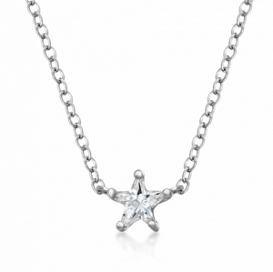 SOFIA ezüst nyaklánc cirkóniás csillag  nyaklánc IS028CT117