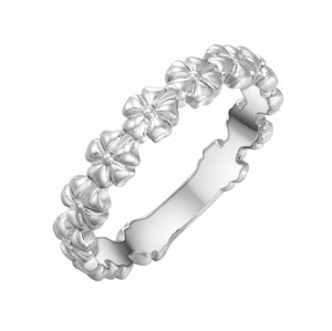 SOFIA ezüstgyűrű virágokkal  gyűrű AEAR1829/R