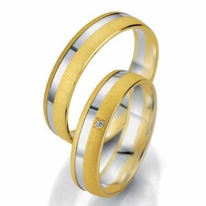 BREUNING arany karikagyűrűk  karikagyűrű BR48/07051BI+BR48/07052BI