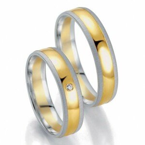 BREUNING arany karikagyűrűk  karikagyűrű BR48/07059BI+BR48/07060BI